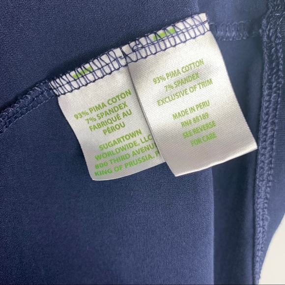 Lilly Pulitzer Blue Waverly 3/4 Bell Sleeves Lace - Picture 9 of 11